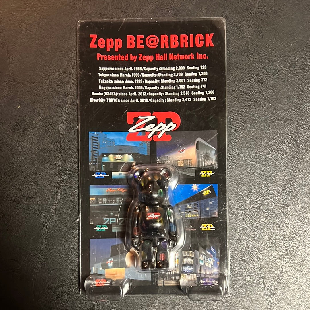 BE@RBRICK Bearbrick Zepp 100% From Japan